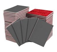 Shineboc 20 Pcs Grit Sanding Sponge Set,3000 Grit Flexible Foam Filled Sanding Pad,Wet And Dry Blocks Sandpapers Sheets for Wood & Metal,Railings,Furniture Polishing