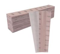 Shineboc 25 pcs Mesh Sanding Sheets, 70 * 400mm Mesh Hook and Loop Sanding Pads 400 Grit Dust Free Abrasive Net Sander Disc Anti-Blocking Grinding Polishing Sandpaper for Wood Furniture