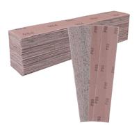 Shineboc 25 pcs Mesh Sanding Sheets, 70 * 400mm Mesh Hook and Loop Sanding Pads 80 Grit Dust Free Abrasive Net Sander Disc Anti-Blocking Grinding Polishing Sandpaper for Wood Furniture