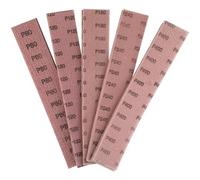 Shineboc 25pcs Mesh Sanding Sheets, 70 * 400mm Mesh Hook and Loop Sanding Pads 80 120 180 240 400 Grit Dust Free Abrasive Net Sander Disc Anti-Blocking Grinding Polishing Sandpaper for Wood Furniture