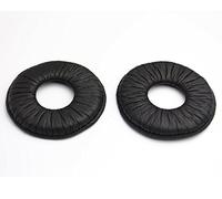 ShineCozy Premium Headphones Earpads Protein Leather Foam Ear Cushions,Headset Ear Pads Spare Replacement Parts (For Sony MDR-V150 V250 V300 V100 70MM Black J-27-Black)