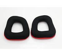 ShineCozy Premium Headphones Earpads Protein Leather Foam Ear Cushions,Headset Ear Pads Spare Replacement Parts (For Logitech G35 Black D-50)