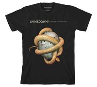 Shinedown 'Clean Threat' (Black) T-Shirt (Large)