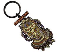Shinedown Planet Zero Mummy Keyring Keyring in Black Shinedown Black One Size