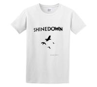 Shinedown The Sound of Madness Men's Funny T-Shirt 100% Cotton Tee Size L White