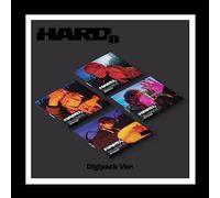 SHINee HARD 8th Album Digipack Random Version CD+1p Folded Poster on Pack+28p PhotoBook+1p PhotoCard+Tracking Sealed