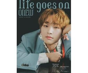 SHINee ONEW Life goes on First Limited Edition Type D CD Trading Card Japan