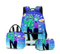 Shinehalo Boys Forsaken Chance Backpack KidsForsaken Chance Backpack Lunch Box Pencil Case 3Pcs Set Daypacks - L Size/17in (C15,3PCS)