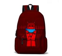 Shinehalo Boys Forsaken Gubby Backpack Kids Funny Cute Rabbit Gubby Large Capacity Laptop Backpack Travel Backpacks (C28,17in)