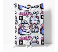 Shinehalo Kids Forsaken Gubby Blanket Boys Funny Cute Rabbit Gubby Throws Blanket - Soft Lightweight Plush Cozy (J,S: 51in x 60in)