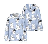 Shinehalo Kids Forsaken Gubby Character Group Hoody Boys Cute Rabbit Gubby 3D Figure Sweatshirt for Fans Gift (C01,5-6years)