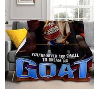 Shinehalo Kids Goat Movie Blanket Boys Goat Will Harris Throws Blanket - Soft Lightweight Plush Cozy (B,XL: 60in x 80in)
