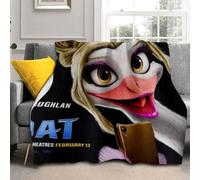 Shinehalo Kids Goat Movie Blanket Boys Goat Will Harris Throws Blanket - Soft Lightweight Plush Cozy (G,XXS: 32in x 47in)