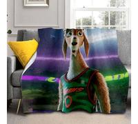 Shinehalo Kids Goat Movie Blanket Boys Goat Will Harris Throws Blanket - Soft Lightweight Plush Cozy (H,2XL: 60in x 87in)