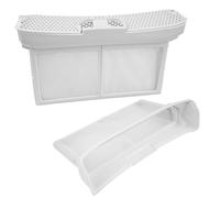 Shinemond Lint Filter Bag Filter 320 x 180 x 78 mm for Bosch/Siemens/Neff Tumble Dryers 00656033/656033 such as iQ300 iQ500 iQ700 iQ800 2-Piece