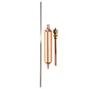 SHINEOFI 1/4 Inch Filter Dryer with Access Valve and Brass Welding Rod Repair Tool Compatible with Most Refrigerators and Freezers, Withstands Extreme Temperatures for Fridge Repairs