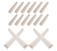 SHINEOFI 1 Box Ceramic Firing Cone for Kiln Temperature Monitoring High-Temp Refractory Cone for Electric Gas Kilns for Pottery Temperature Measurement for Studios Workshops