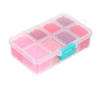 SHINEOFI 1 Box Mixed Color Seed Beads Kit Bulk Tiny Spacer Beads for Jewelry Making DIY Bracelets Necklaces Waist Chains Arts and Crafts
