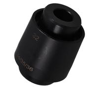 SHINEOFI 1 Dust Seal Driver Tool for Front Fork Maintenance, Portable Engineering Plastic Bike Mount Tool with Smooth Surface for Dust Seal Installation