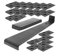SHINEOFI 1 Set Installation Kit of Wood Flooring Tools with Pull Bar Spacers Tapping Block for Easy Vinyl Hardwood Repair