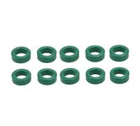 SHINEOFI 10 Pcs Toroid Ferrite Cores Power Inductor Coils Anti-interference for Transducers Instrument Filters and Welding Equipment