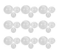 SHINEOFI 10 Sets Reusable White Foam Planet Spheres with Ring Supports and Bases for Art Classes and Repeated Experiments for Students