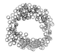 SHINEOFI 100 Sets Eyelets for Shoes and Clothing Wear Resistant Rivet Grommets for Shoelace Secure Fit Decorative Craft Embellishments Versatile Repair Accessories