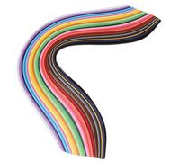 SHINEOFI 1000pcs Multi Color Quilling Paper Strips Kit for DIY Crafts Card Design Scrapbooking Photo Frame Decoration Flexible Fade Resistant Origami Paper Art Supplies