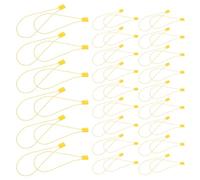 SHINEOFI 1000pcs Snap Lock Tag Strings 18cm Clothing Label Fastener Rope Lanyards for Price Tags Luggage Labeling in Retail and Travel Use