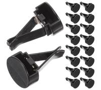 SHINEOFI 100pcs Car Air Freshener Vent Clips for Car Accessories with Plastic Material and Multi-functional Use Not Easy to Loosen Simple Design Gypsum Tablets