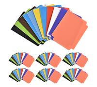 SHINEOFI 100pcs Card Storage Dividers for Sports and Trading Cards Assorted Colour Pp Material with Colourful Organisation and Break-Resistant Design for Storage Random Color