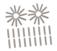 SHINEOFI 100pcs Dishwasher Rack Protectors Prong Caps for All Models Seamless End Covers for Damage Prevention Easy Installation Weather Resistant Dustproof Design for Enhanced Longevity