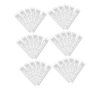 SHINEOFI 100pcs Dual-sided Paper Measuring Tapes Disposable Body Measurement Ruler for Tailors Crafting and Home Improvement Precise Lightweight