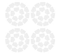 SHINEOFI 100pcs Ethernet Plugs Silicone Dust Prevention Caps Easy to Store Computer Anti-dust Plugs for Rj45 Female Port Devices Routers Home Office Use