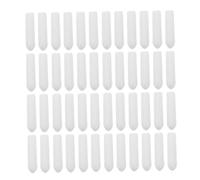 SHINEOFI 100pcs Flexible Dishwasher Rack End Caps White Dishwasher Handle End Cap Protects Glassware from Scratches Wire Thread Protector for Prong Rack Tips