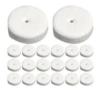 SHINEOFI 100Pcs Foam Earring Pads White Cushions for Stabilizing Earrings Shock Absorption and Anti-Tie Gaskets for DIY Jewelry Making