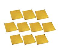 SHINEOFI 100pcs Gold Aluminum Foil Wrappers 15x15cm Square Candy and Chocolate Packaging Sheets for Homemade Sweets Baking and Candy Making Supplies