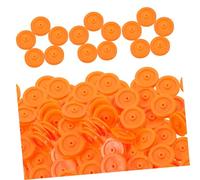 SHINEOFI 100pcs Plastic Pulley Wheel for DIY Durable Mini Gear Motor Wheels for Childrens Educational Projects for Cars and Robotics