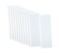 SHINEOFI 100pcs Rounded Corner Tape Boards for Organizing Lightweight Sub Packing Holders for Journaling Scrapbooking Crafting Supplies Convenient and Portable Design