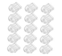 SHINEOFI 100pcs Transparent USB C Dust Plugs Charging Port Covers for Smartphones Tablets Compact Portable PVC Protection Caps with Secure Fit for Type C Devices Preventing Dust Damage