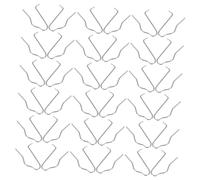 SHINEOFI 100pcs U Shaped Metal Bobbin Winder Retaining Clips for Sewing Machines Springs for Thread Tension Control Replacement Kit for Smooth Sewing Operation