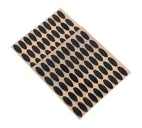 SHINEOFI 100pcs Universal Replacement Mouse Feet Pads Stickers Curved Edge Black Ultrathin Precut Glide Pads for Wireless and Wired Gaming or Drawing Mice Enhance Glide