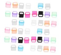 SHINEOFI 100pcs USB C Dustproof Plug Covers Flexible Plastic Type-c Charging Port Protectors Compact Minimalist Design for Phones Laptops Tablets Device Dust Plugs