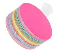 SHINEOFI 108pcs Round Paper Cutouts for DIY Crafts Classroom Bulletin Board Decor with Vibrant and Fade Resistant Shapes for Interactive Learning and Creative Projects