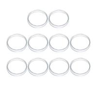 SHINEOFI 10pcs 100mm Petri with Lids for Laboratory Tissue Culture and Scientific Experiments, Culture for Biology and Chemistry Use