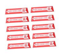 SHINEOFI 10pcs Adhesive Fire Extinguisher Signs Stickers Decals with Bold Lettering Bright Colors for Office Restaurant Retail Safety Label