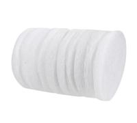 SHINEOFI 10pcs Aquarium Filter Sponge Pads Replacement Biological Filter Media for Fish Tank Water Filtration White Biochemical Cotton Compatible