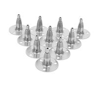 SHINEOFI 10PCS Cable Clips Heavy Duty Wire Hanger Discs for Ceiling Hooks for Display Signs Picture Frames and Chandeliers Shopping Centers and Trade Shows
