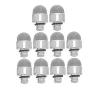 SHINEOFI 10pcs Capacitive Stylus Tips Replacement with Thread High Sensitivity Conductive Pen Nibs for Smooth Writing Touchscreen Devices and Easy to Replace Compatible with Multiple Stylus