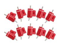 SHINEOFI 10pcs Chicken Water Nipples for Bucket Poultry Feeding Equipment, Plastic and Metal Automatic Chick Nipples Water Feeder, Suitable for Commerce Chicken Poultry Farms and Home Use